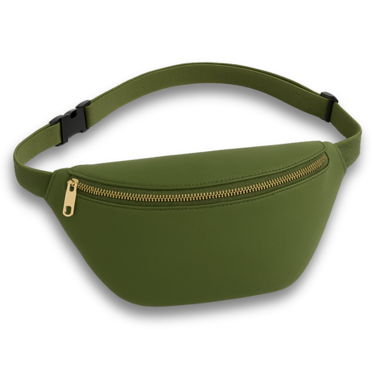 sac banane femme kaki