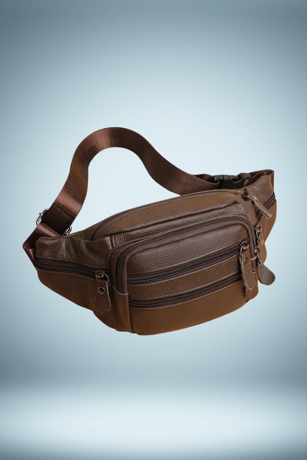 Cuir Sac Banane Homme Luxe 2
