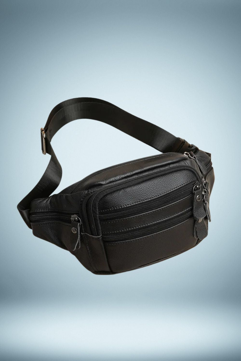 Cuir Sac Banane Homme Luxe 3