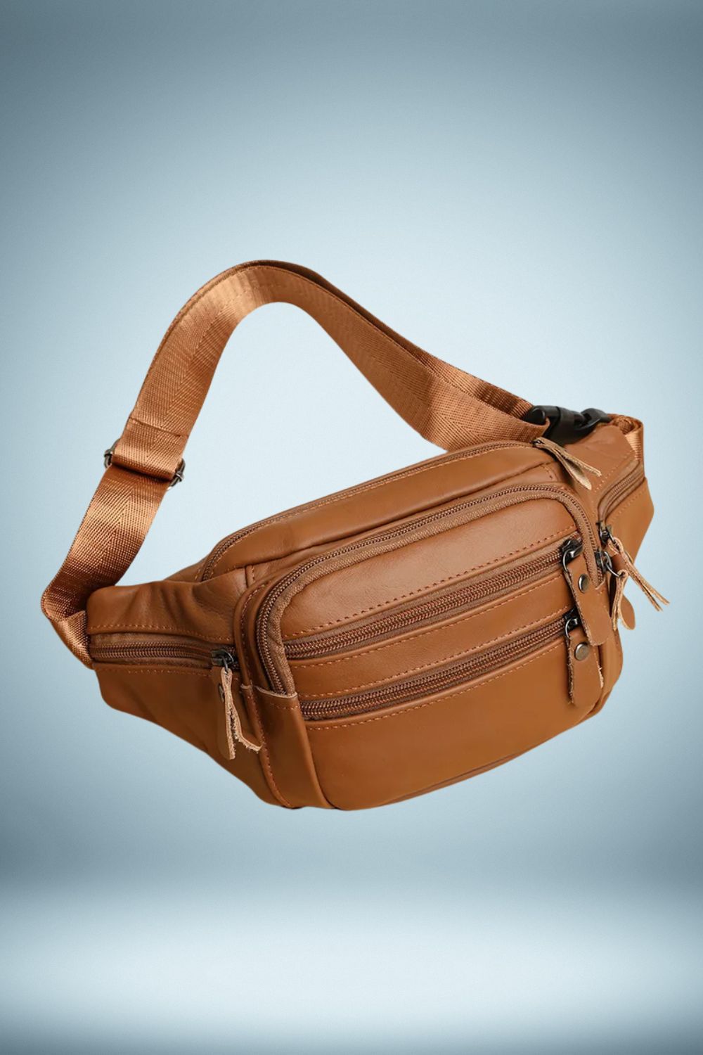 Cuir Sac Banane Homme Luxe 4