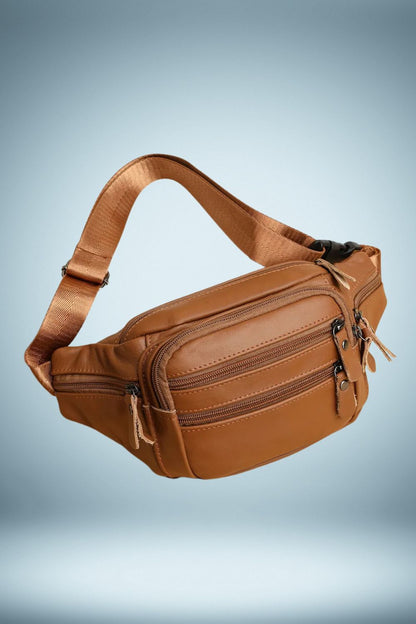 Cuir Sac Banane Homme Luxe 4