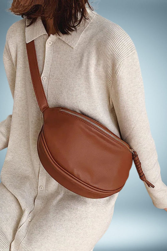Grand Sac Banane Noir Femme 1