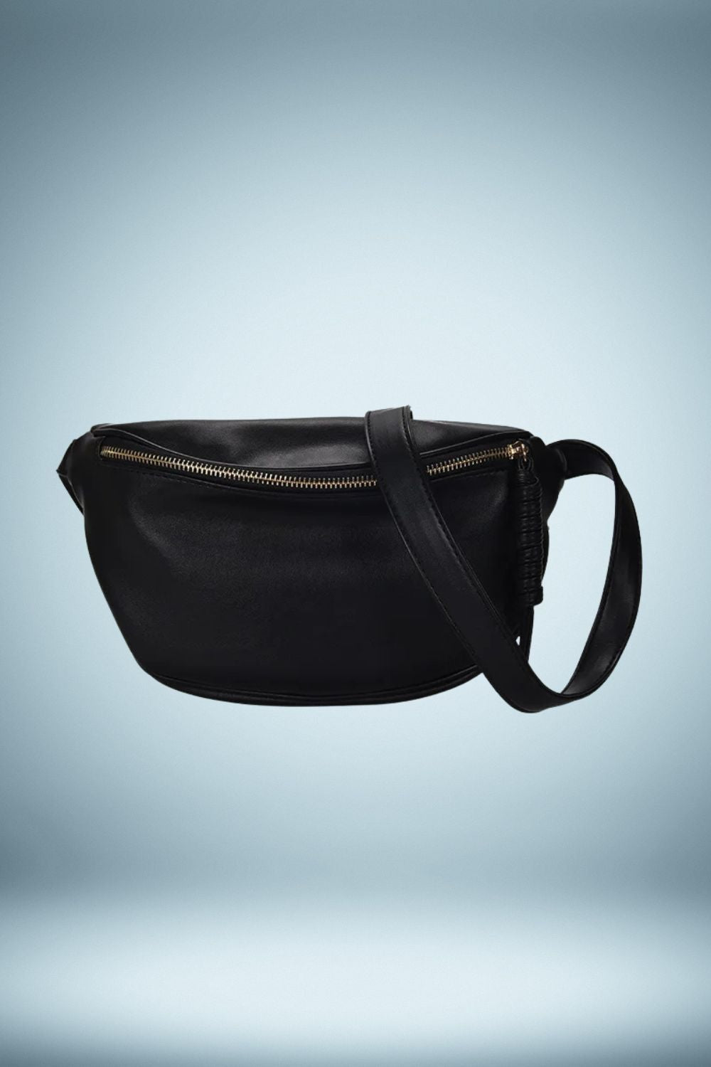 Grand Sac Banane Noir Femme 6