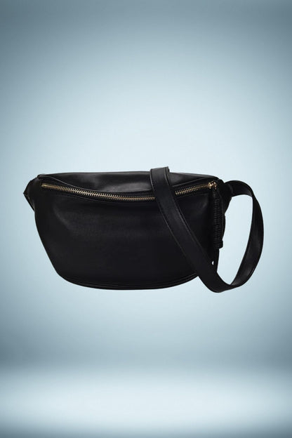 Grand Sac Banane Noir Femme 6