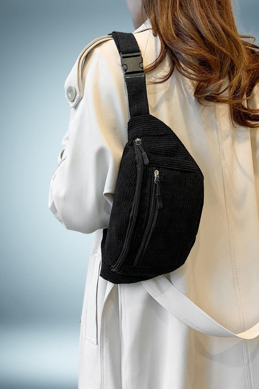 Grand Sac Banane Velours 1