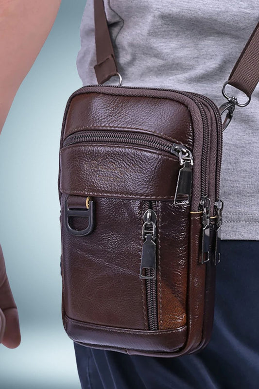 Petit Sac Banane Homme Cuir 1