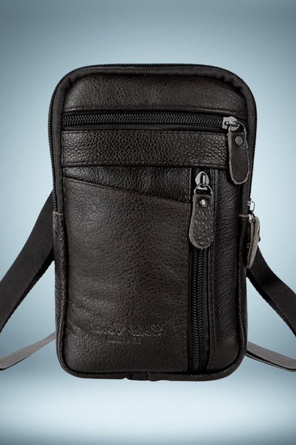 Petit Sac Banane Homme Cuir 18