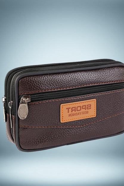 Petit Sac Banane Homme Cuir 19