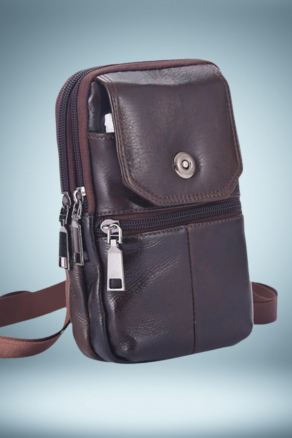Petit Sac Banane Homme Cuir 3