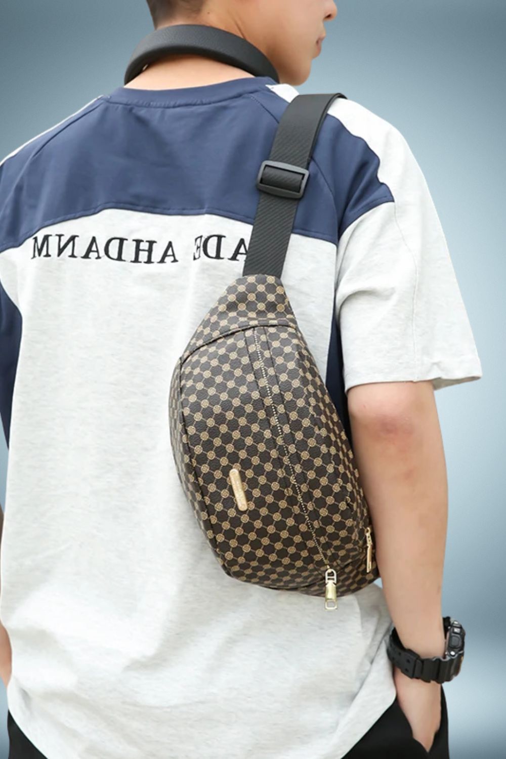 Sac Banane Bandouliere Homme Cuir 4