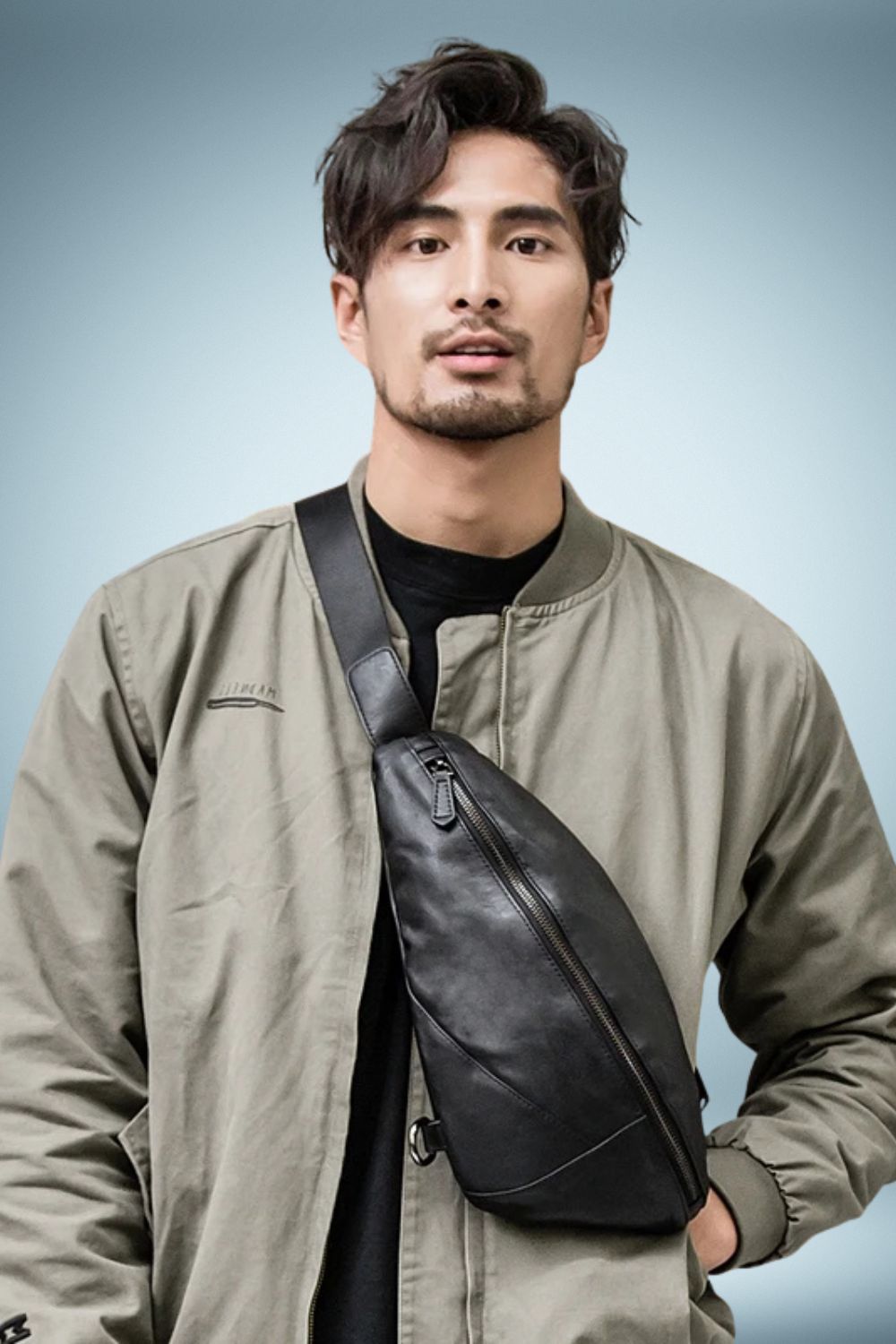 Sac Banane Cuir Homme Luxe 1
