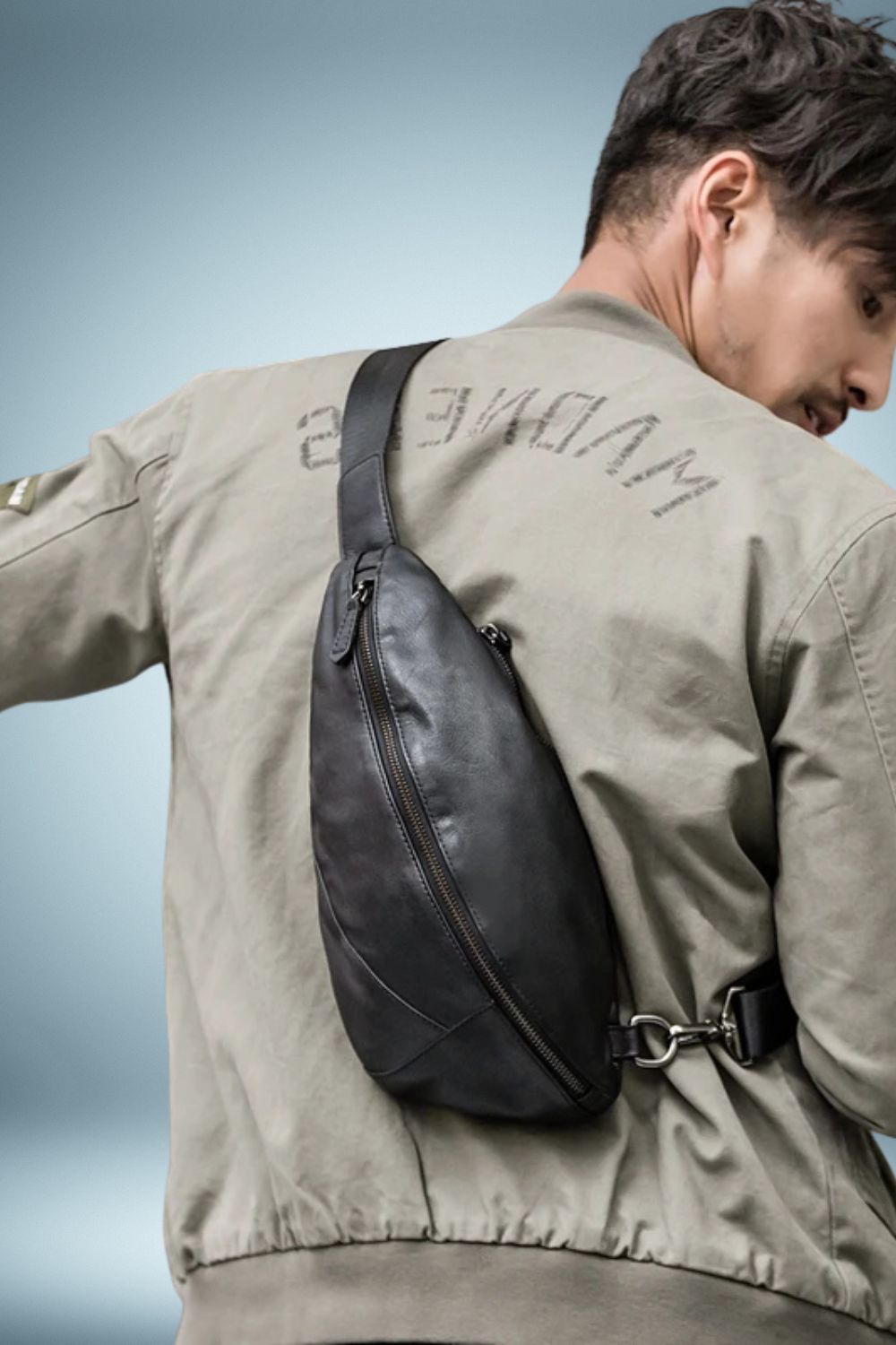 Sac Banane Cuir Homme Luxe 2