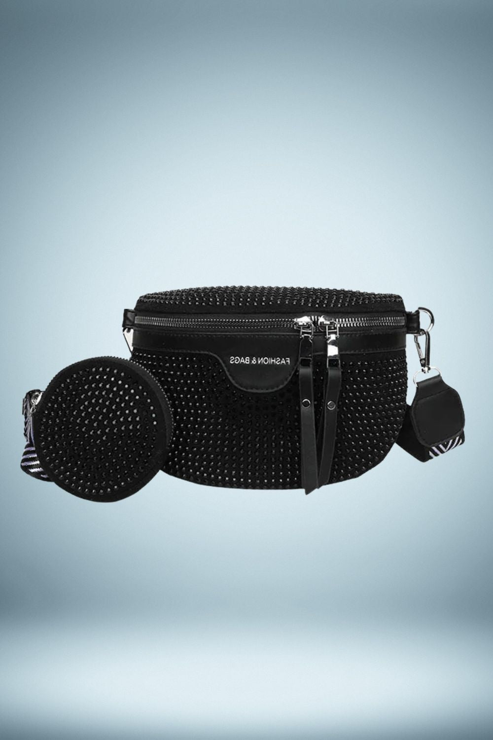 Sac Banane Cuir Paillete 10