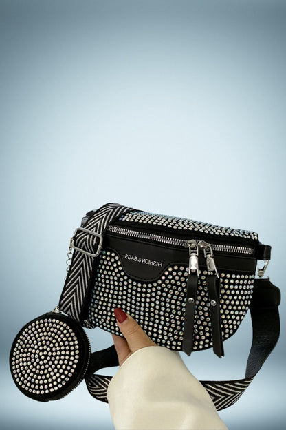 Sac Banane Cuir Paillete 7