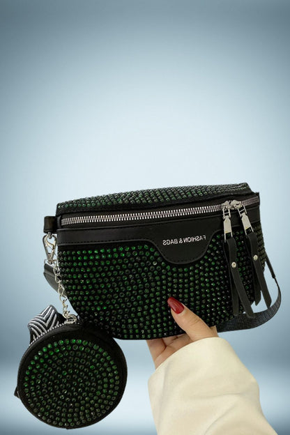 Sac Banane Cuir Paillete 8
