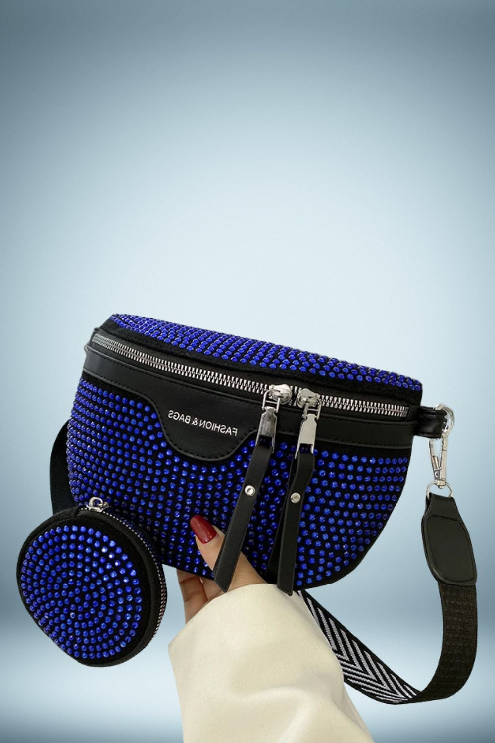 Sac Banane Cuir Paillete 9