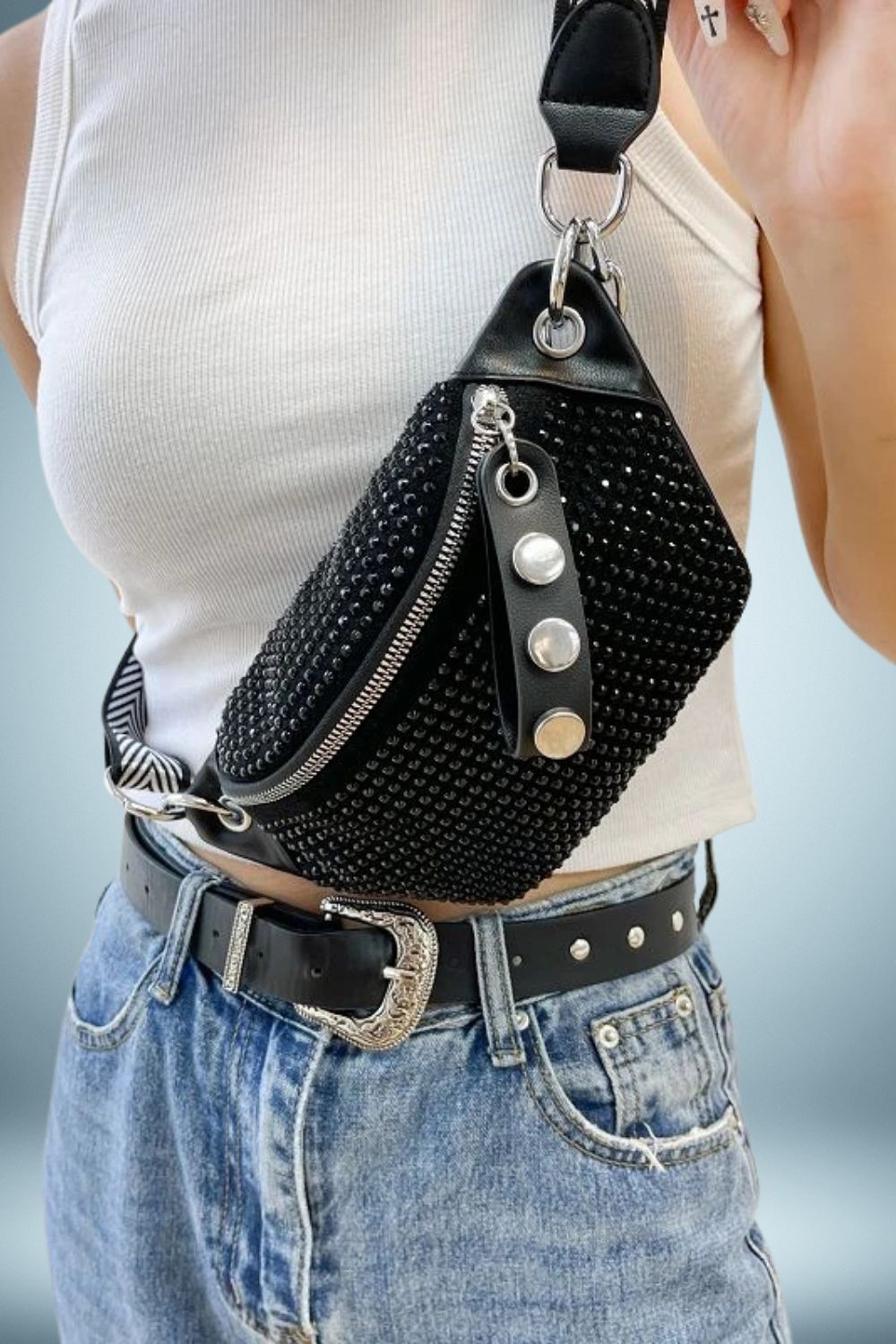 Sac Banane Femme Chic en Cuir 1