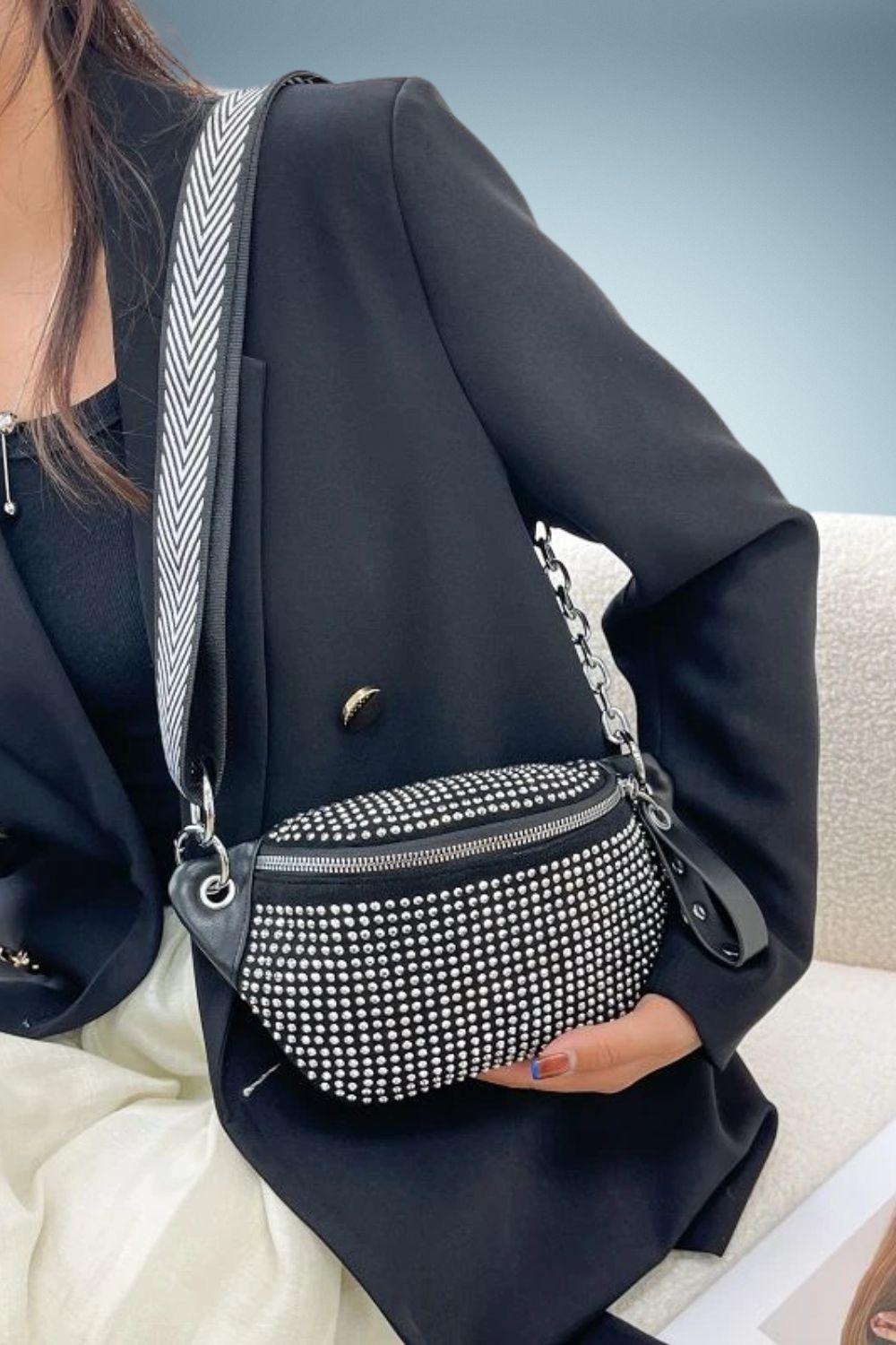 Sac Banane Femme Chic en Cuir 2