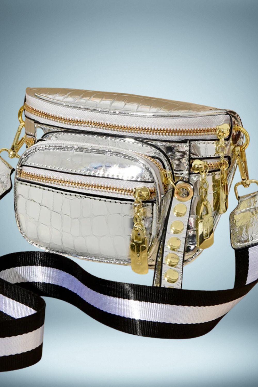Sac Banane Femme Cuir Irise 2