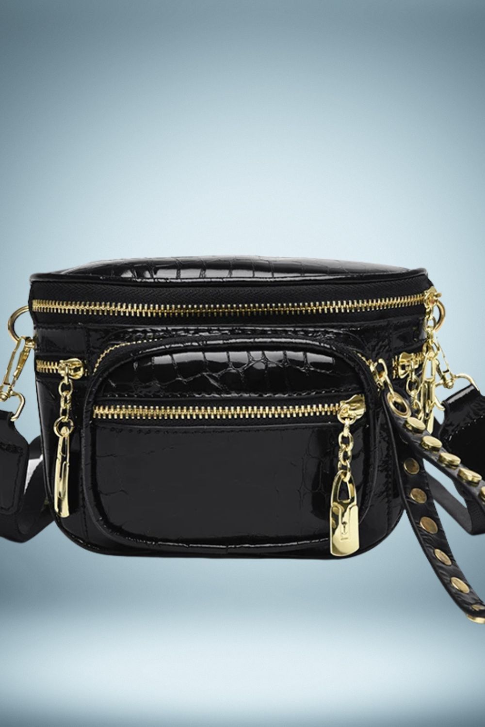 Sac Banane Femme Cuir Irise 3
