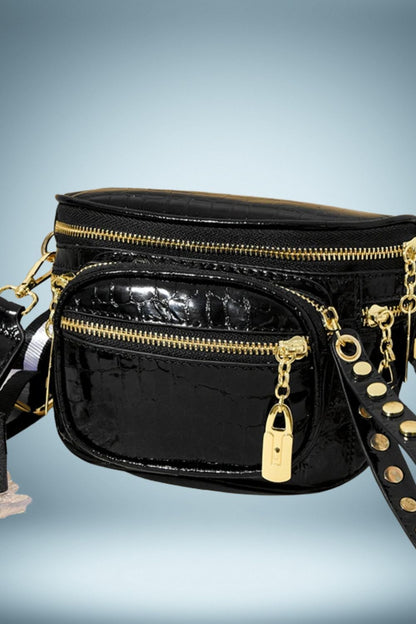 Sac Banane Femme Cuir Irise 5