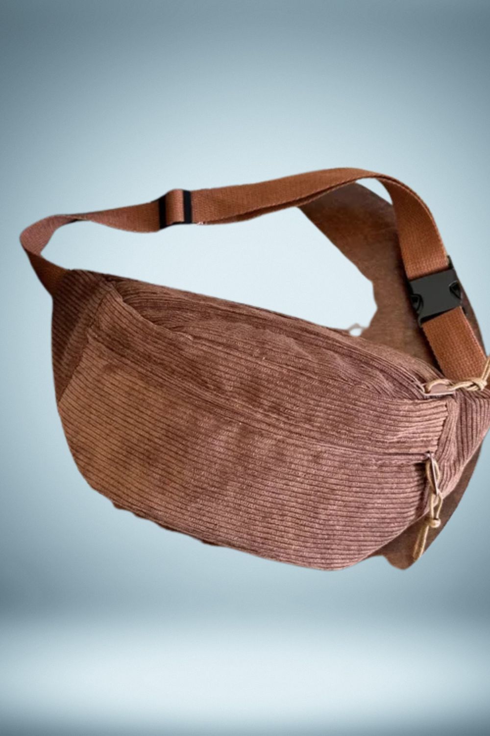 Sac Banane Femme Velours Cotele 5