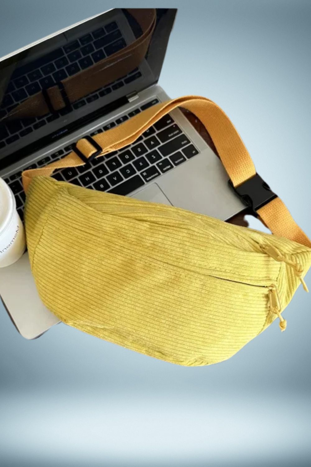 Sac Banane Femme Velours Cotele 7