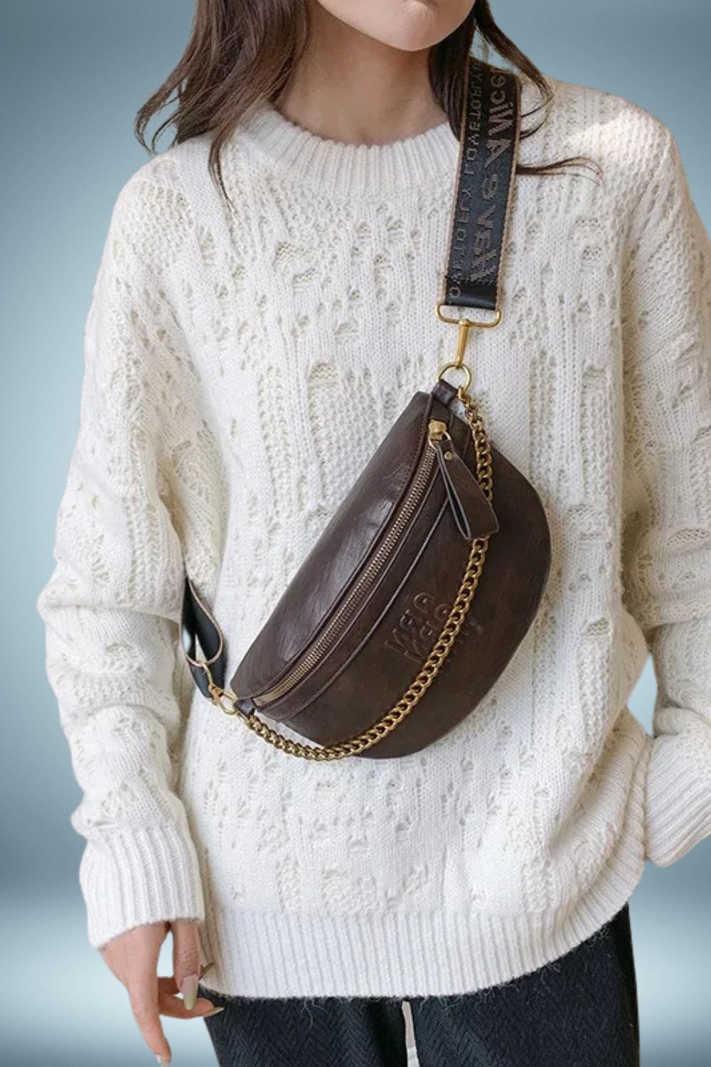 Sac Banane Grand Format Cuir 1