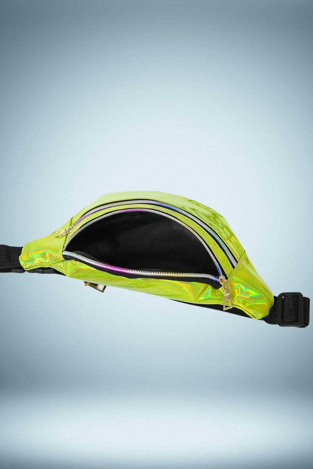 Sac Banane Vert Paillette 3