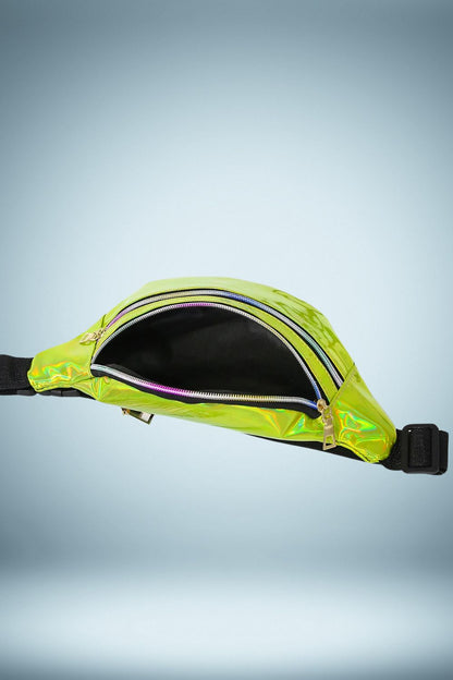 Sac Banane Vert Paillette 3