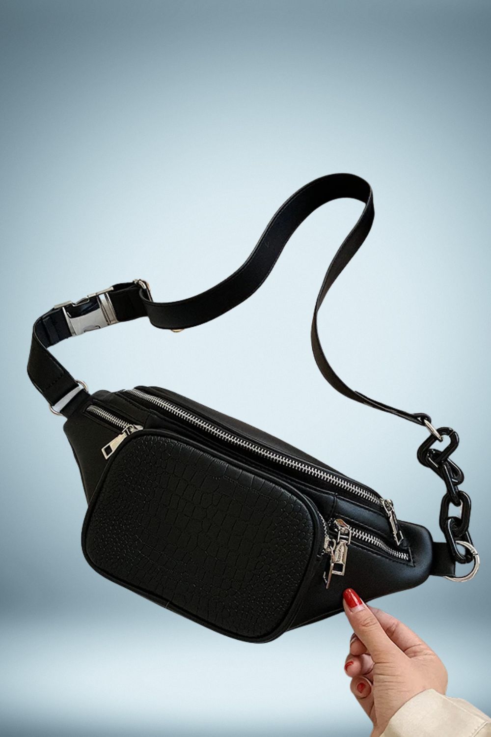Sac Banane XL Femme Cuir 6