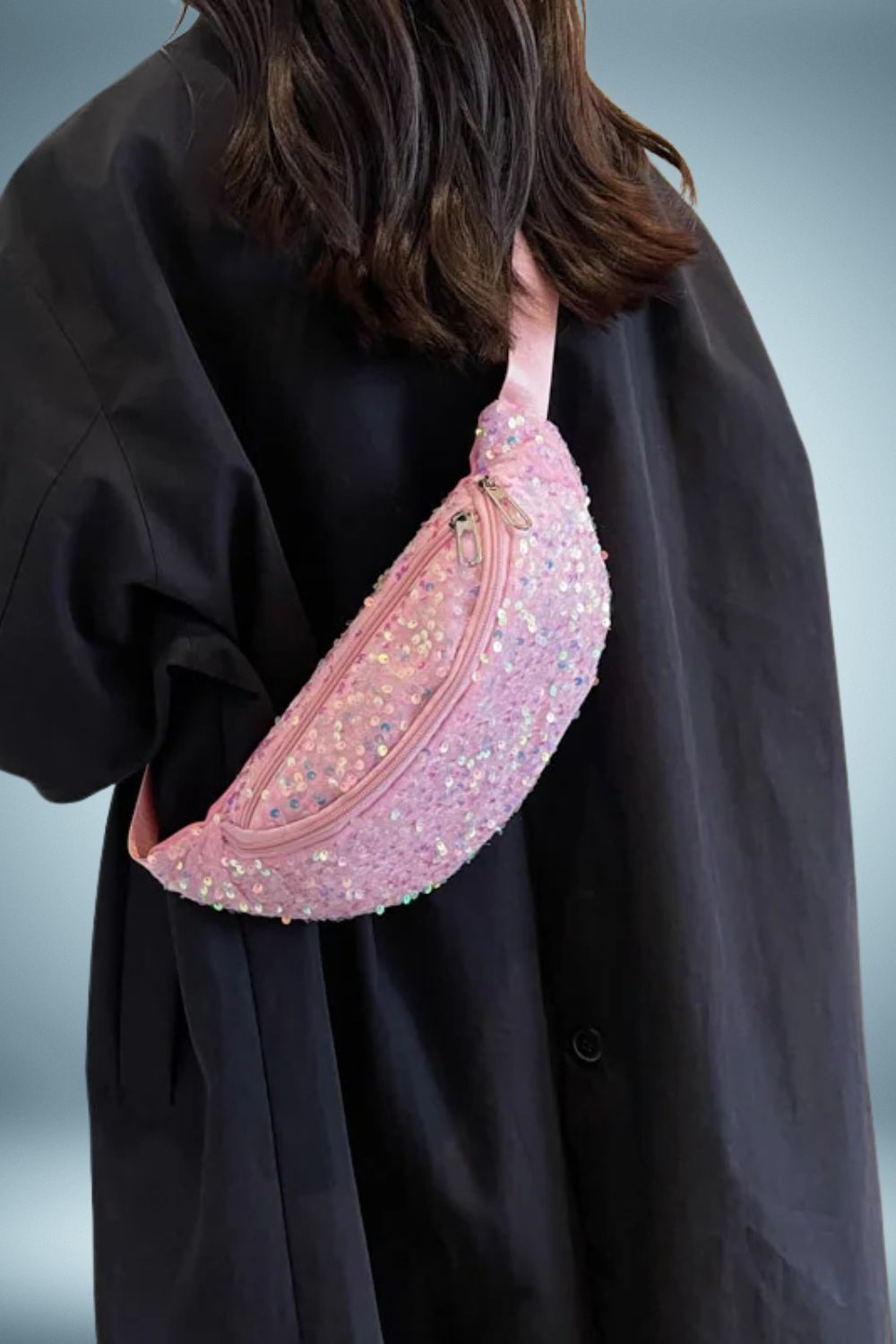 Sac Banane XL Femme Paillette 10