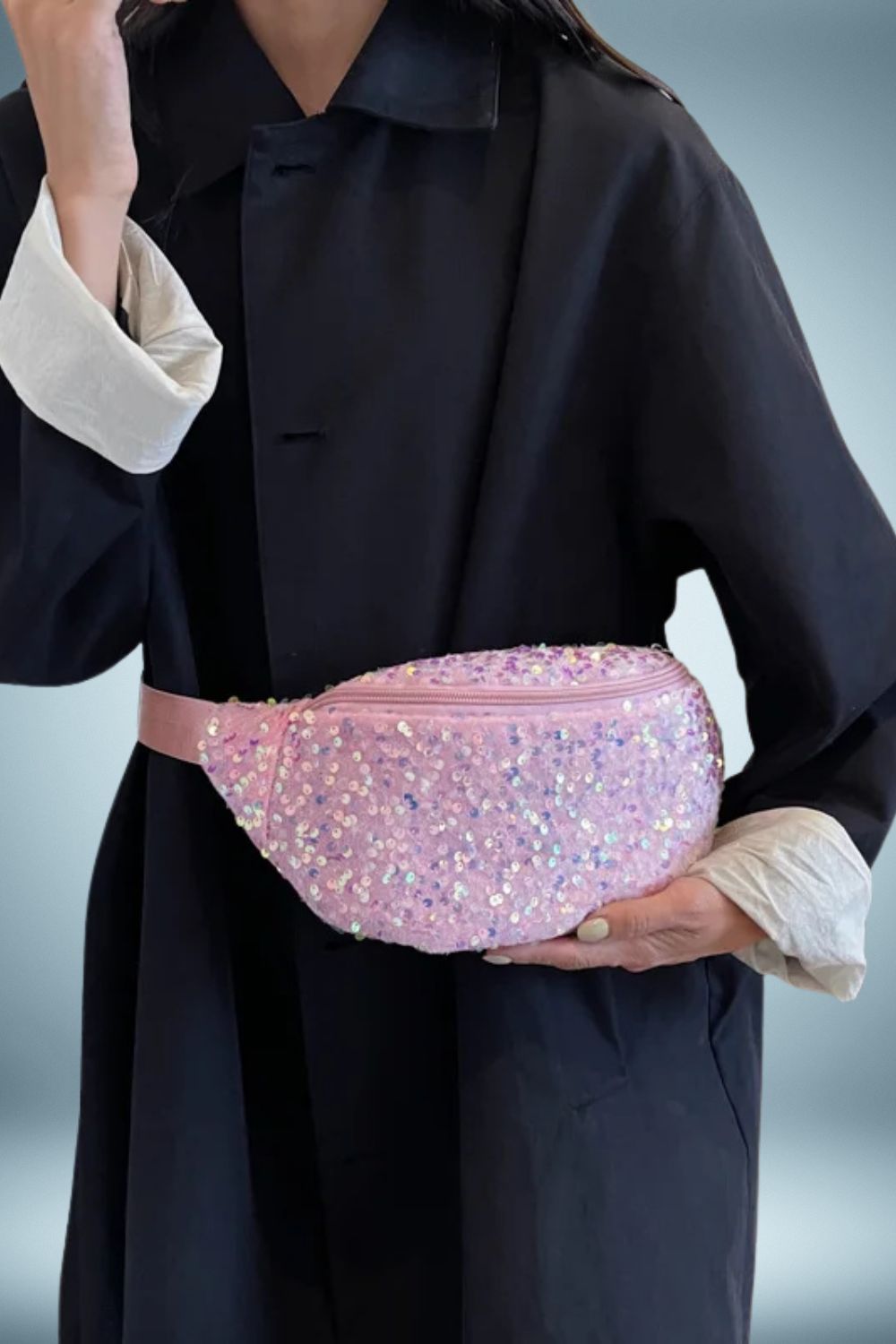 Sac Banane XL Femme Paillette 11