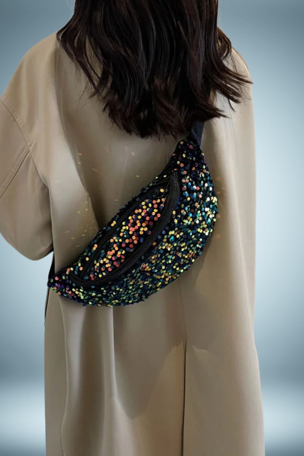 Sac Banane XL Femme Paillette 4