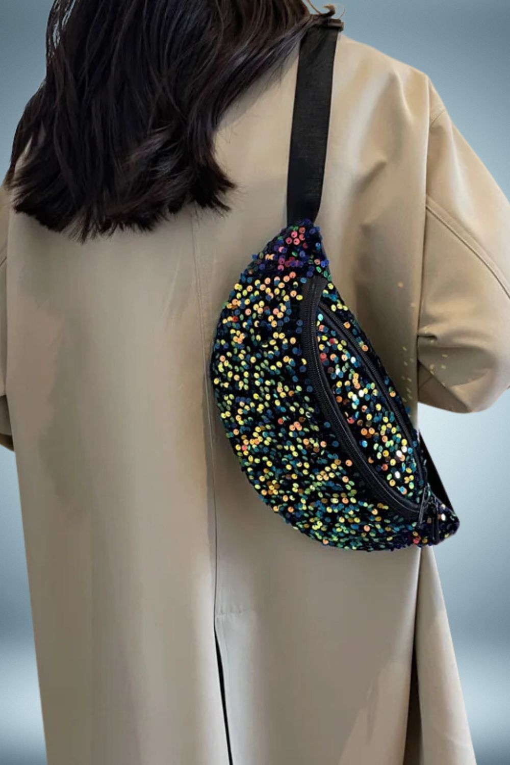Sac Banane XL Femme Paillette 5
