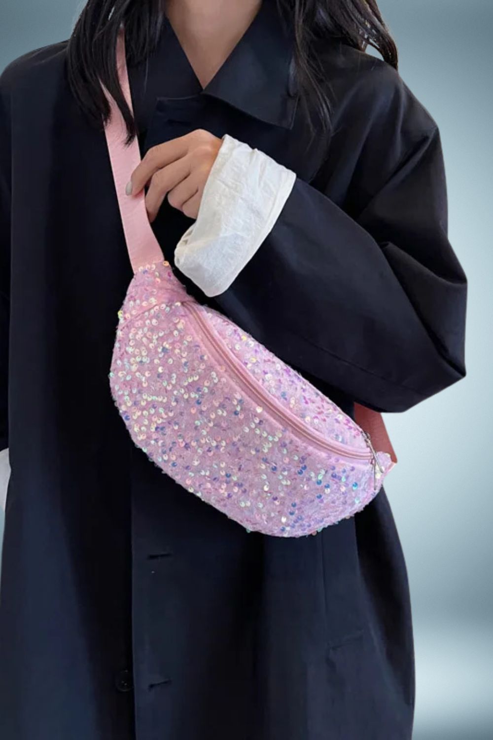 Sac Banane XL Femme Paillette 9