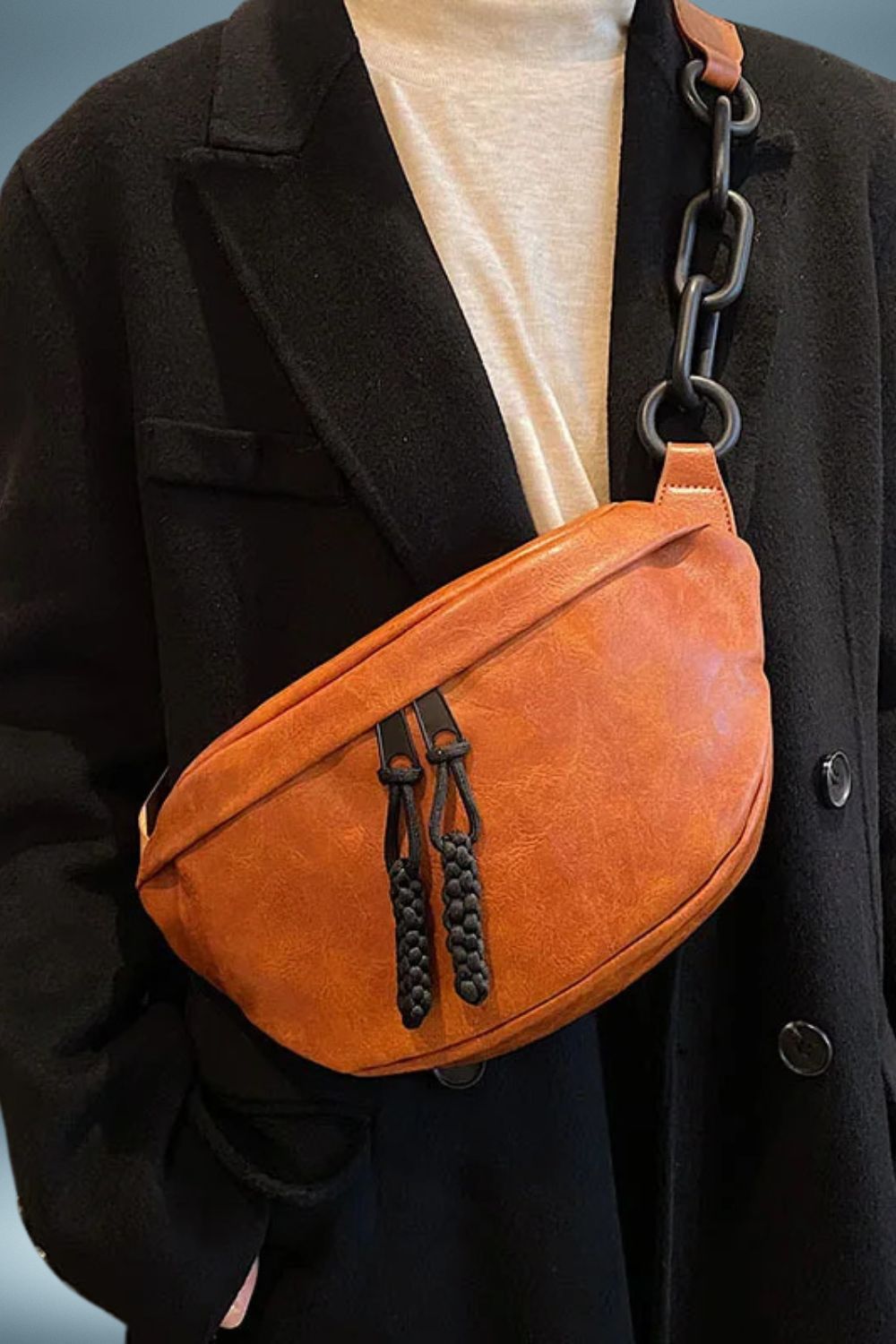 Sac Banane XXL Femme Cuir 4