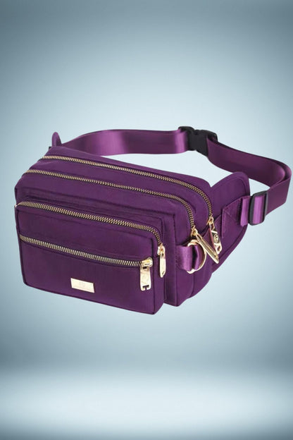 Sac Banane XL Femme Velours 17