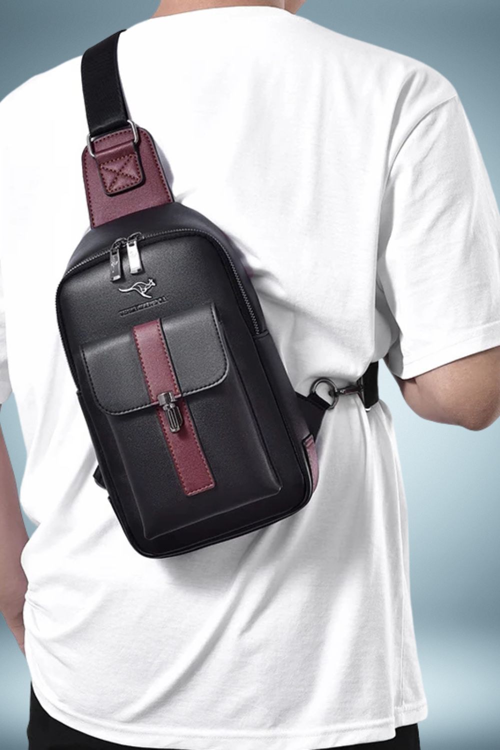 Sac a Dos Banane Cuir Homme 1