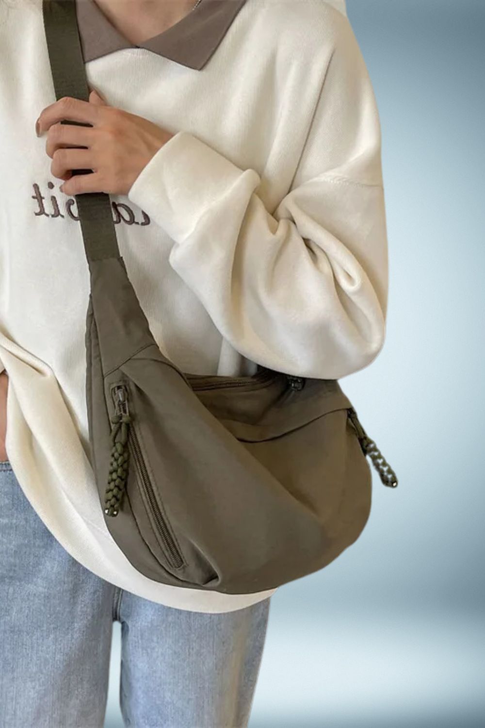 Sac Banane Bandoulière Doré