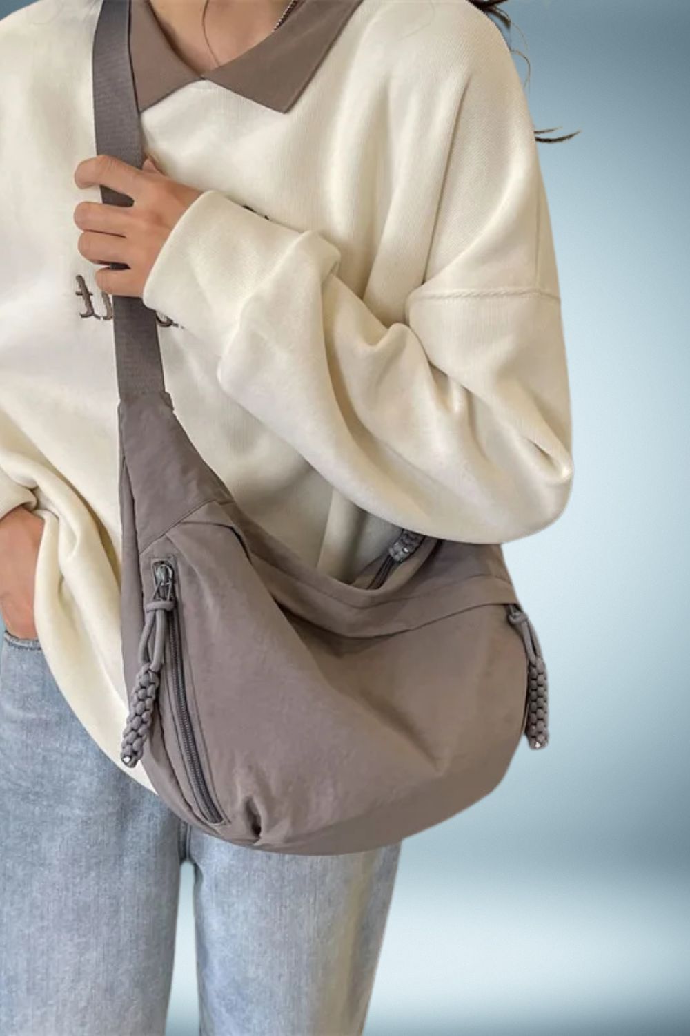 Sac Banane Bandoulière Doré