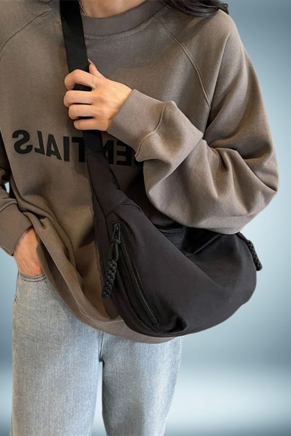 Sac Banane Bandoulière Doré