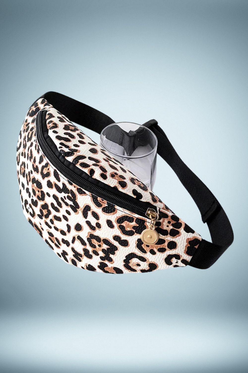 Sac Banane Cuir Leopard
