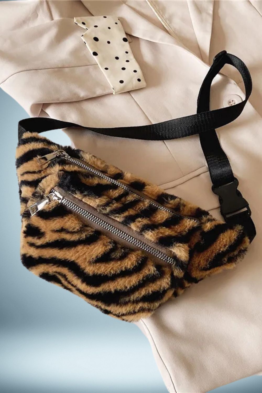 Sac Banane Fourrure Leopard