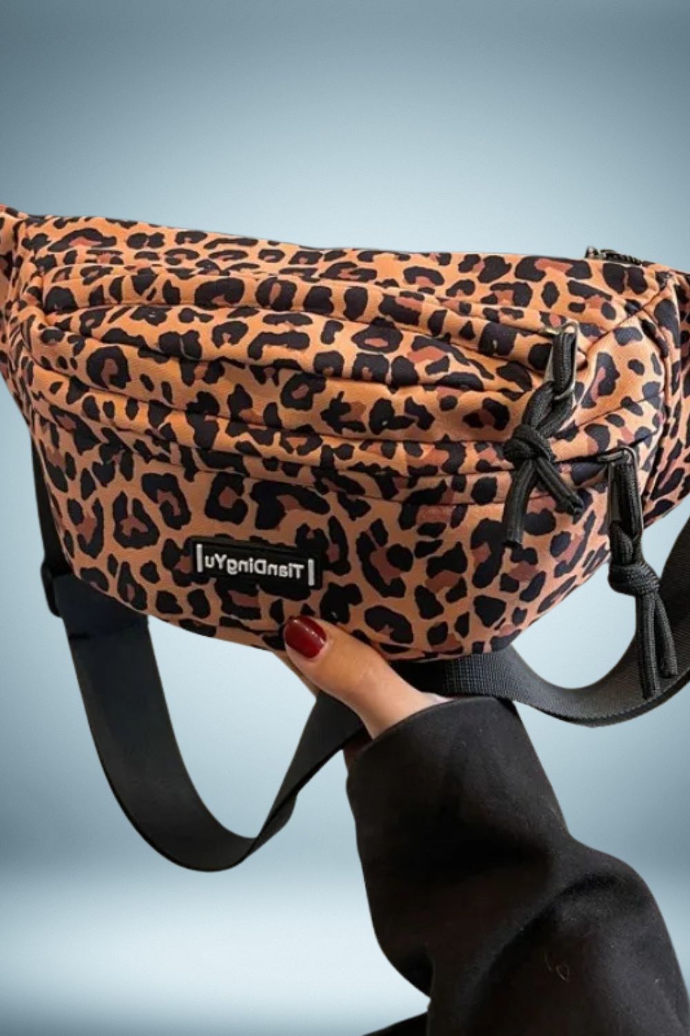 Sac Banane Imprime Leopard