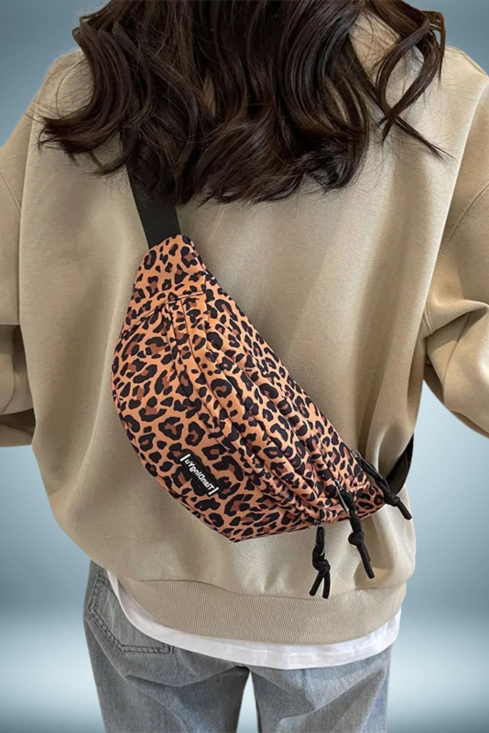 Sac Banane Imprime Leopard