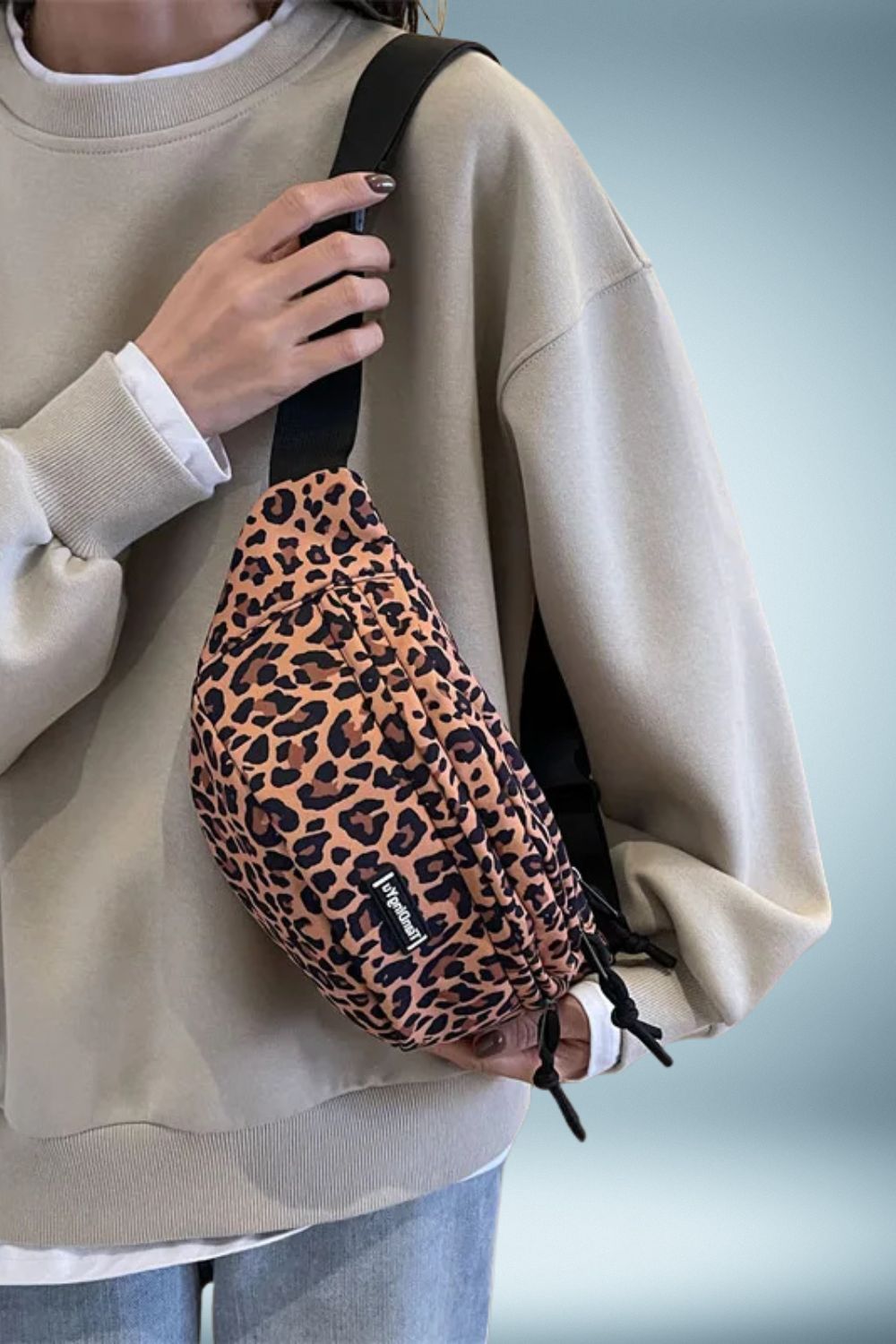 Sac Banane Imprime Leopard